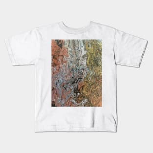 Fluid acrylic pour Kids T-Shirt